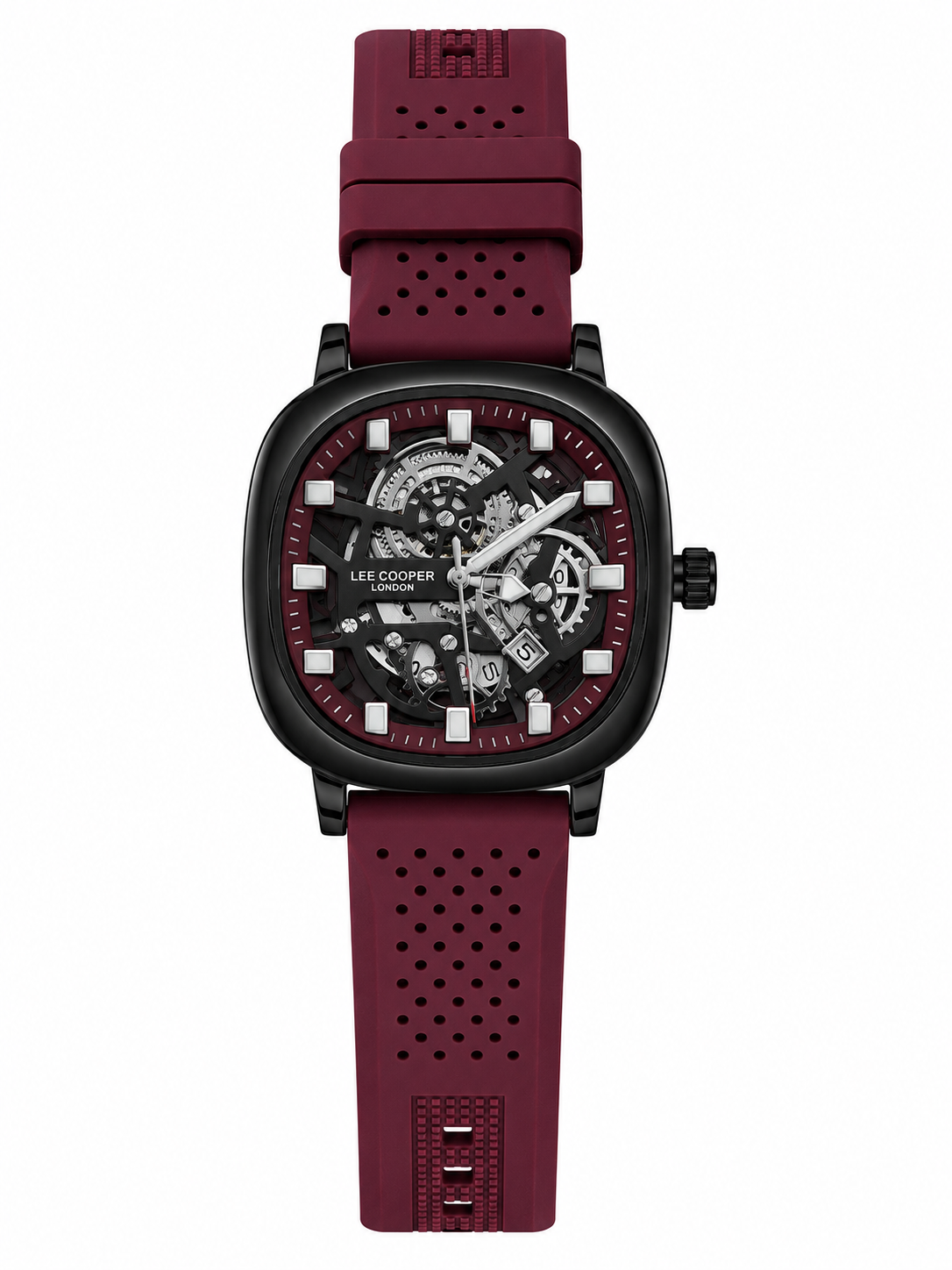 Lee Cooper London Burgundy x Black