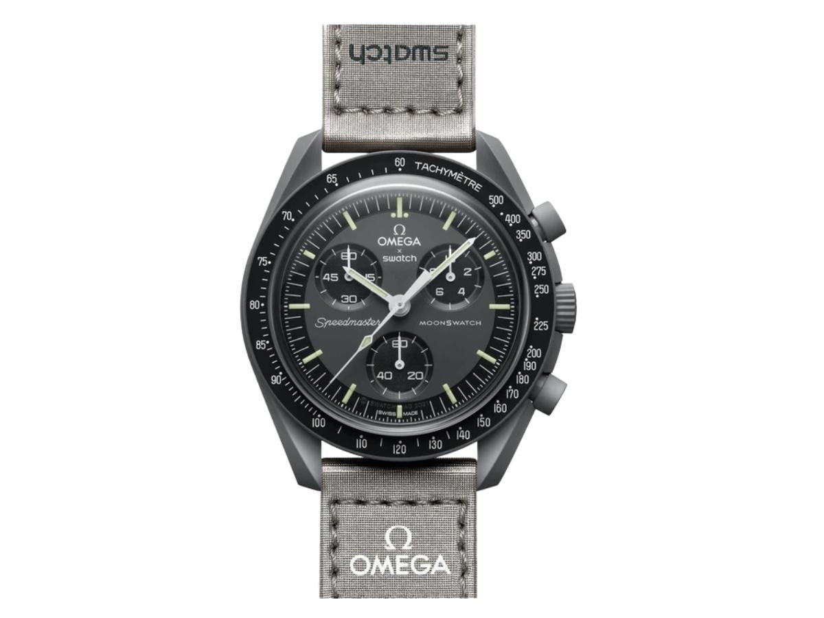 Omega Swatch Gray&Black