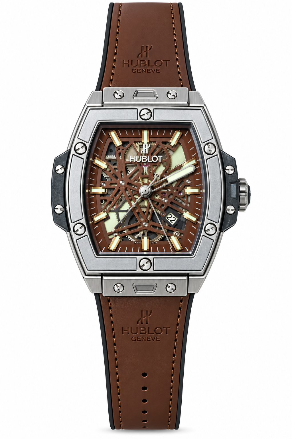 Hublot Big Bang Silver x Brown