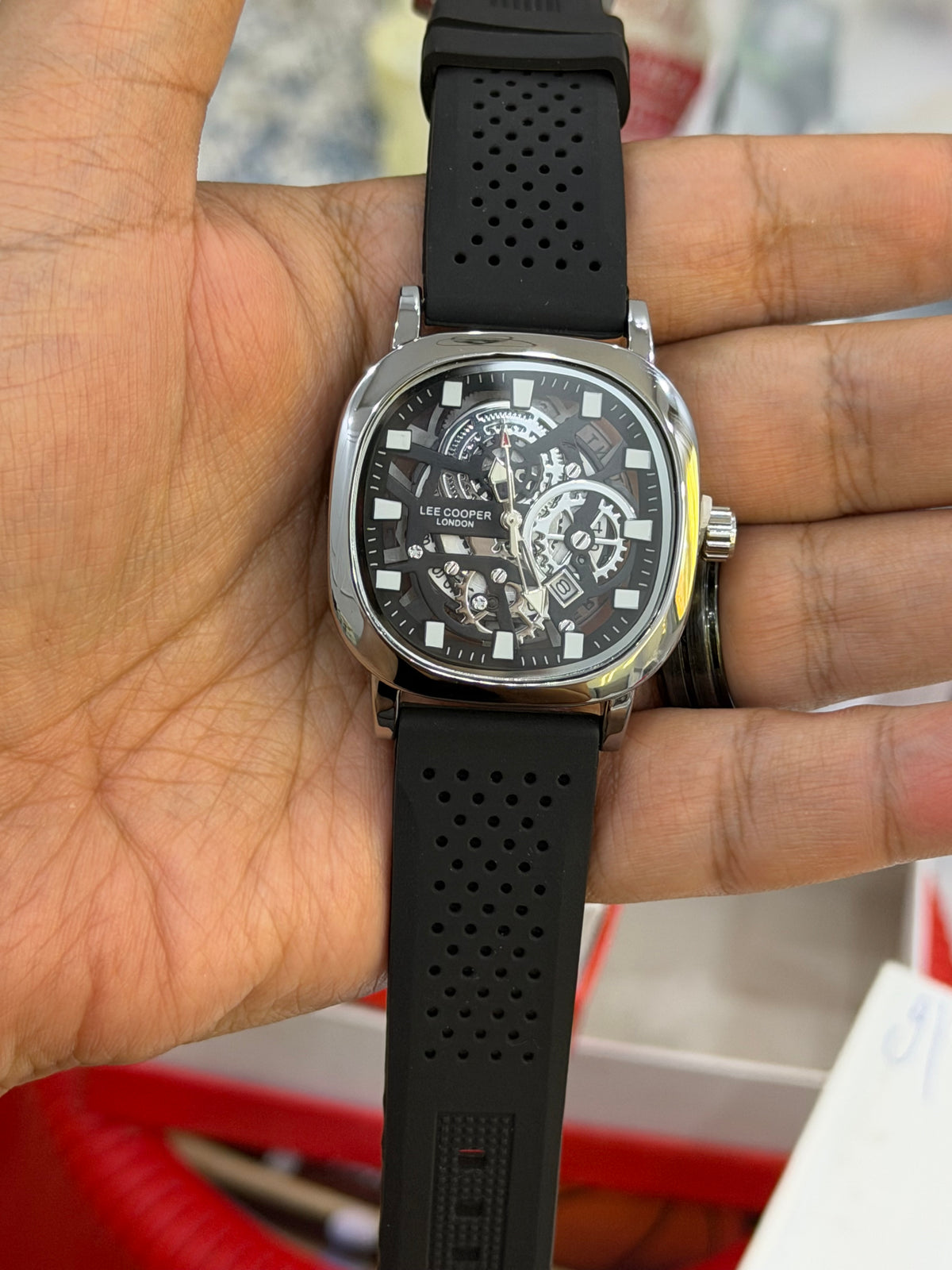 Lee Cooper London Silver x Black