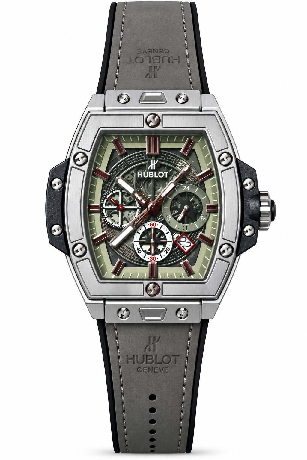Hublot Big Bang Silver x Gray (Green)