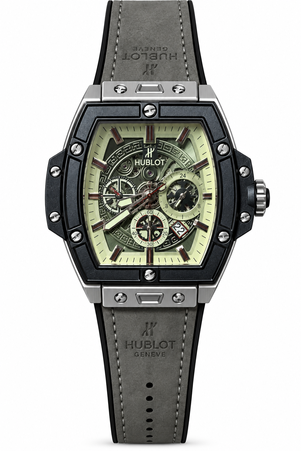 Hublot Big Bang Black x Gray (Olive Green)