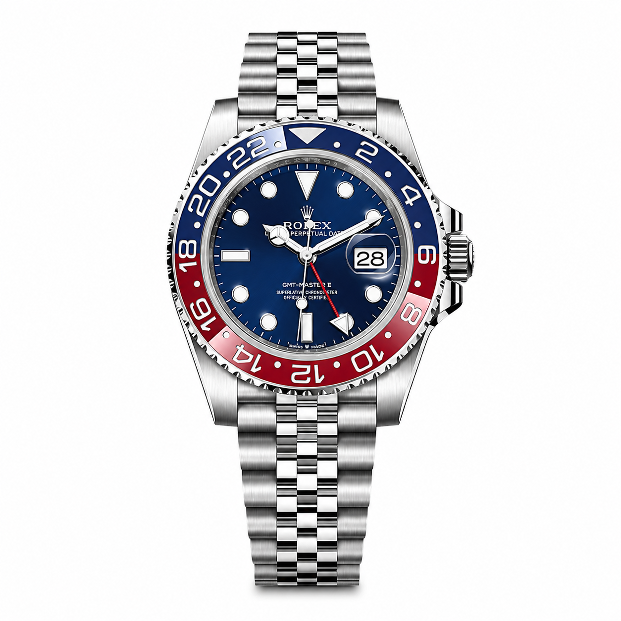 Rolex GMT-Master 2 blue x red (blue)