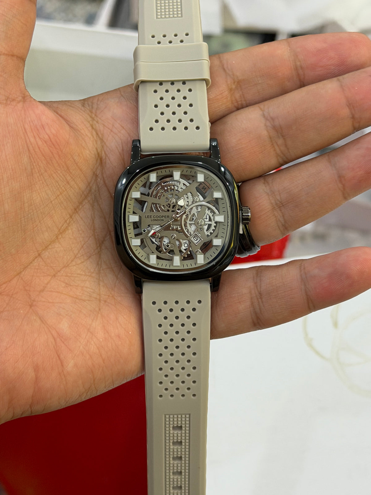 Lee Cooper London Beige x black