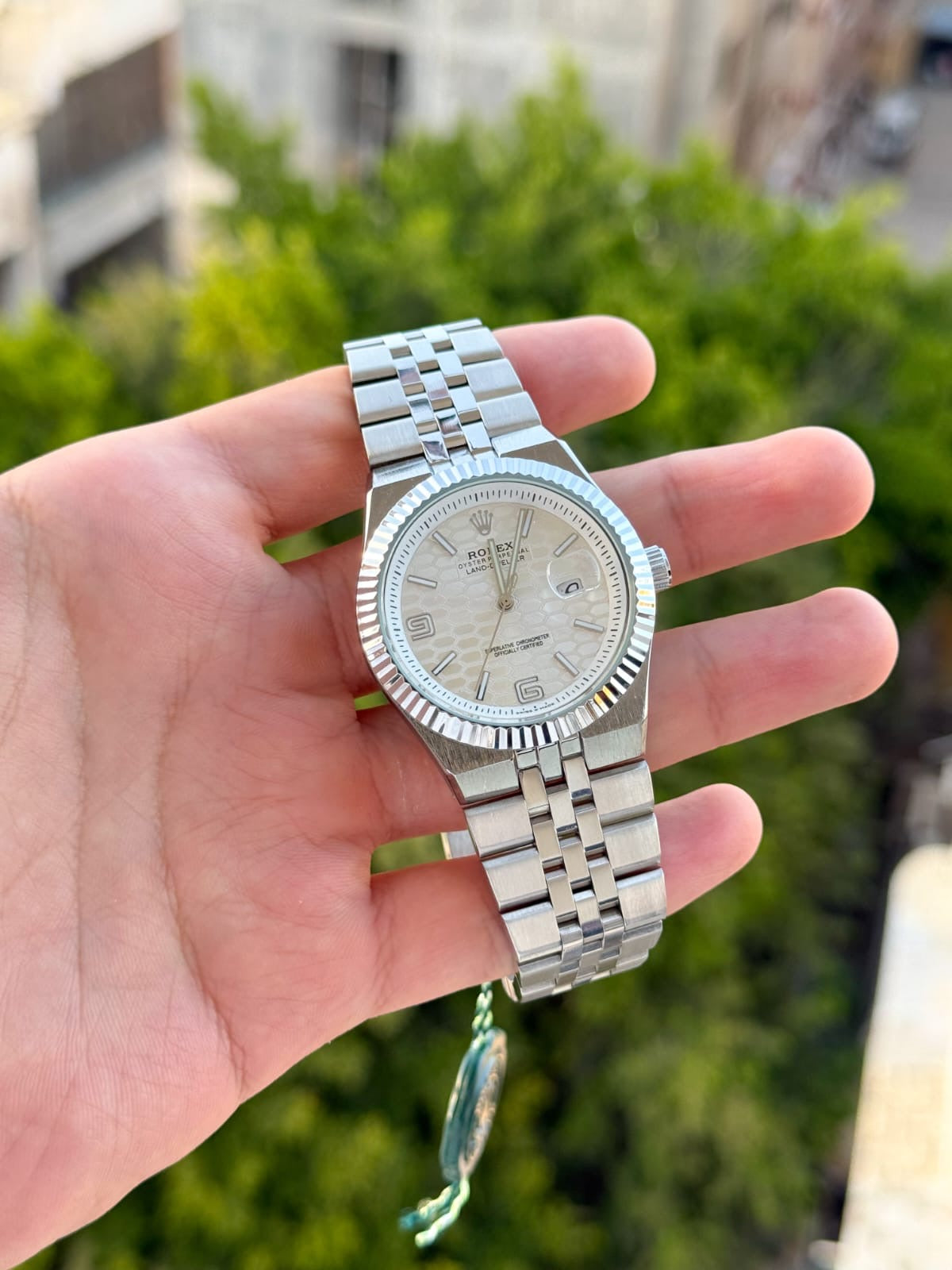 Rolex Land-Dweller White