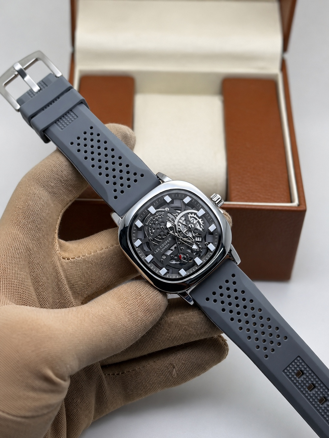 Lee Cooper London gray x silver